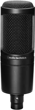 Audio-Technica AT2020 condenser mic with XLR Connection