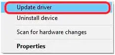 update drivers of sound, video and game controller in device manager windows 10