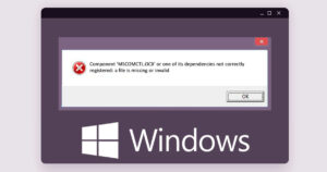 Mscomctl.ocx missing on Windows