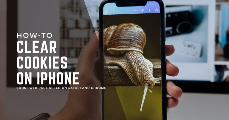 How to clear Cookies on iPhone