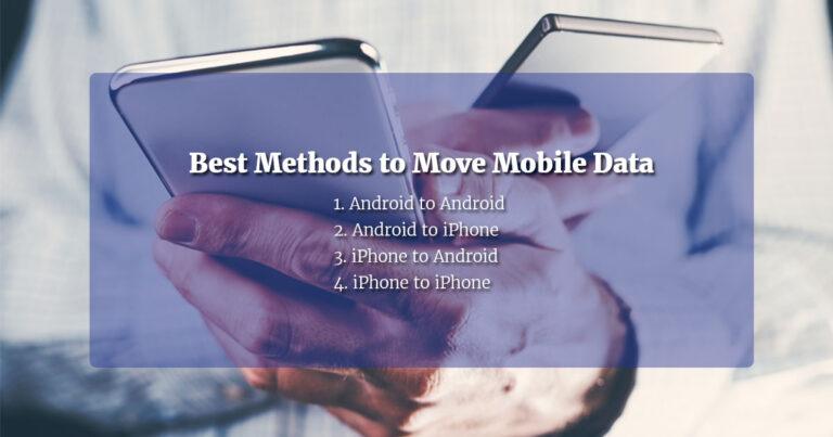 transfer mobile data to other moble