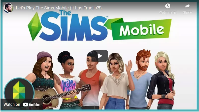 The-Sims-Mobile-game-video-link