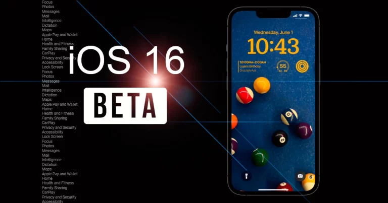iOS 16 beta downloads