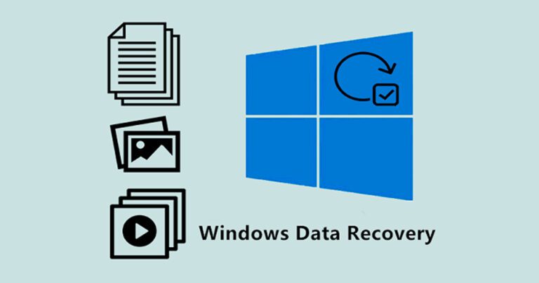 Windows lost data recovery software
